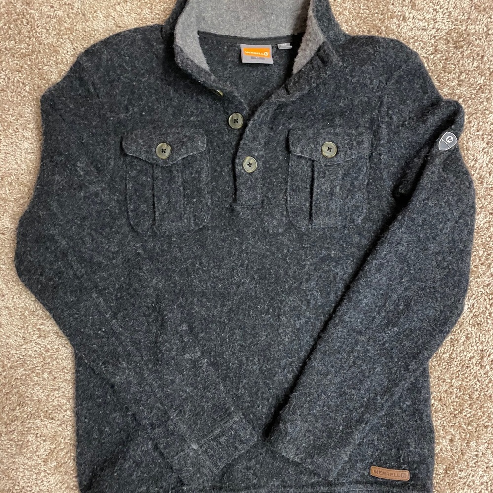 Merrell Men’s Wool Blend Sweater Sz S